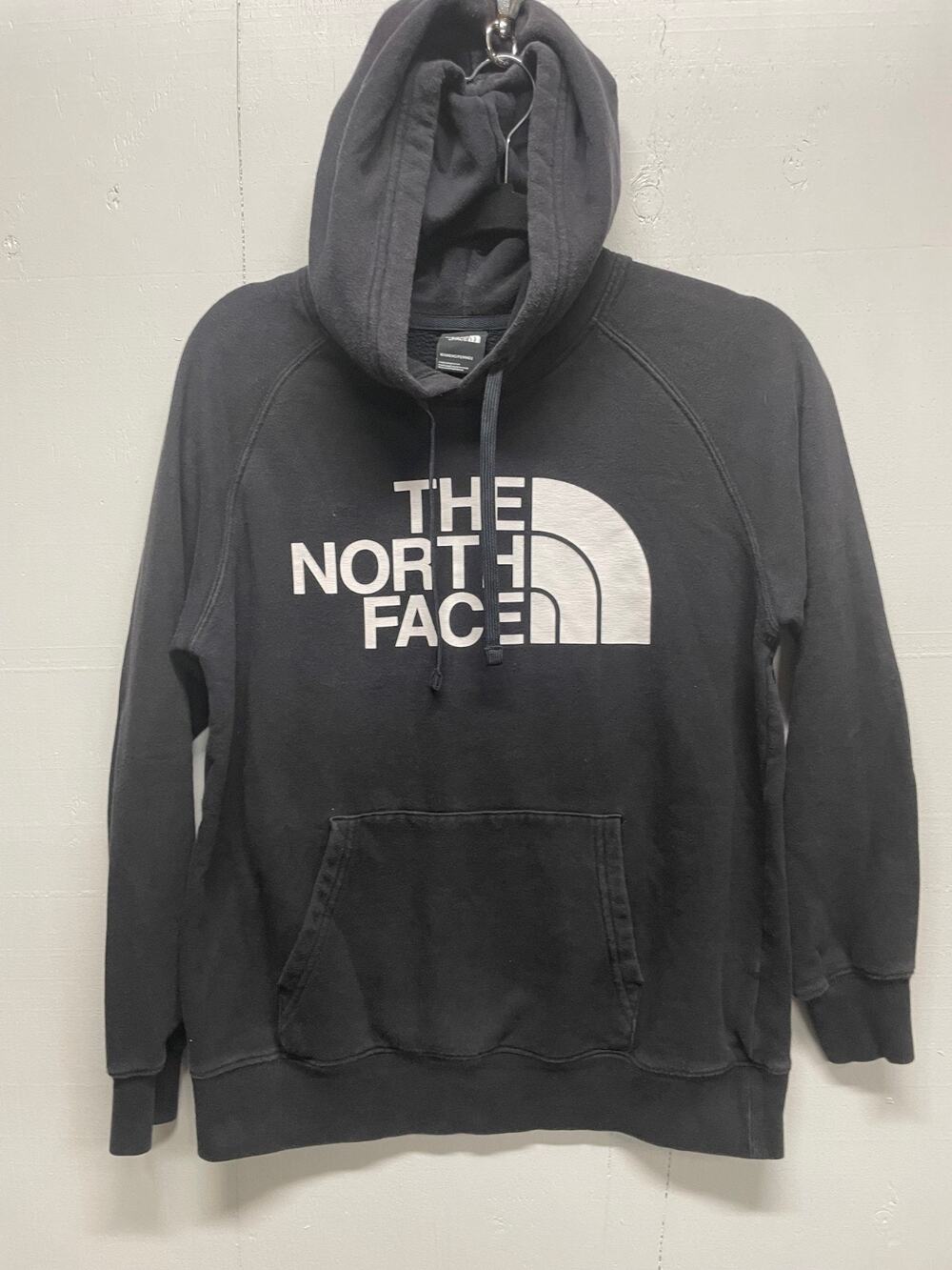 THE NORTH FACE Women's (Size Small) Black Graphic Logo Hoodie Hooded Sweatshirt